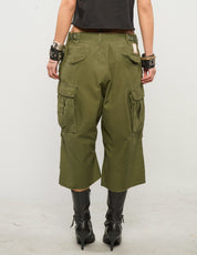 M51 Cropped Cargo Pants in Khaki