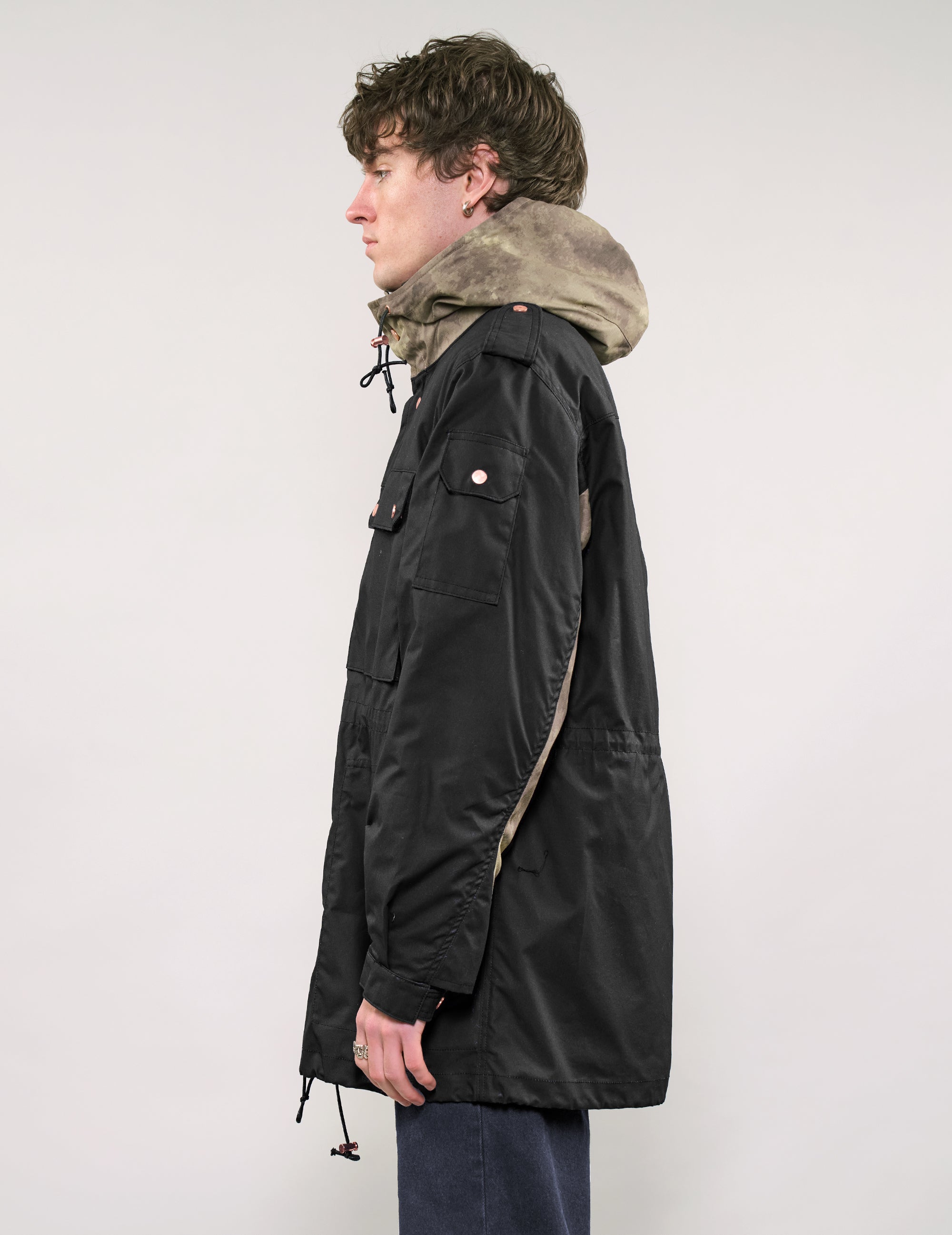 IMMORTAL Desert Parka Black / Camo Combo