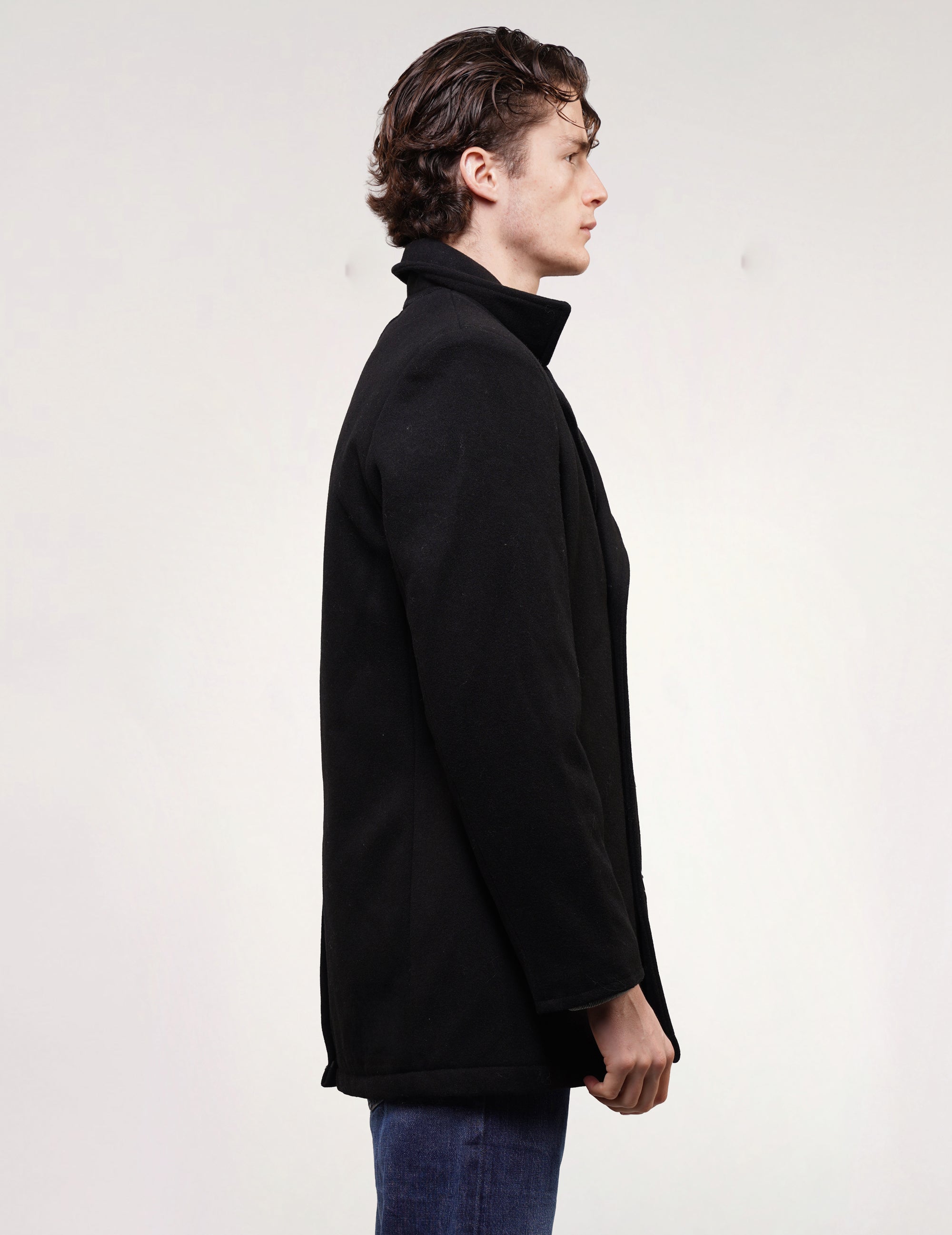 US Naval Service Wool Flannel Peacoat