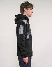 ST Multipatch Hoodie in Schwarz