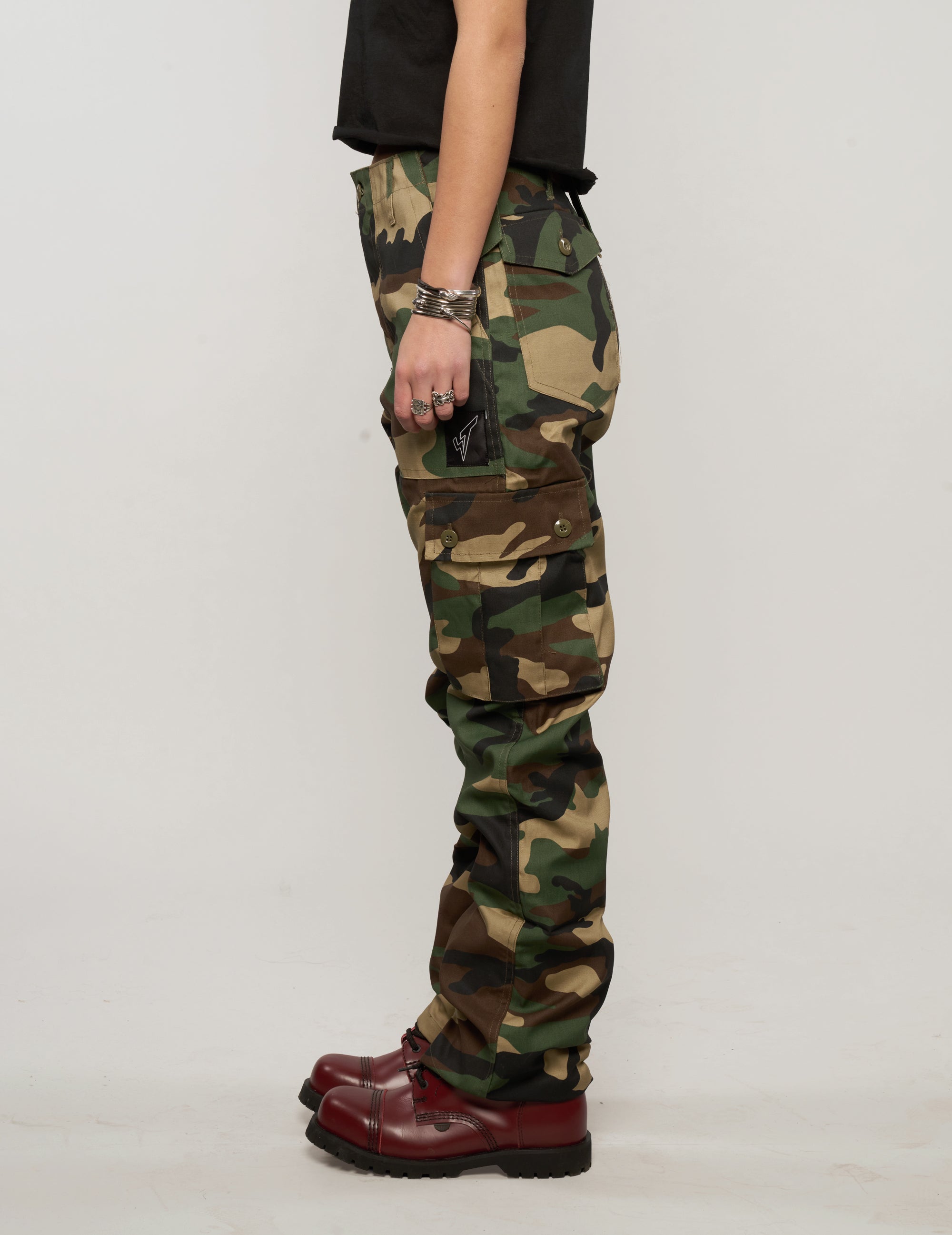 Cargo Trousers in Camo