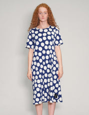 Spotted Cotton Dress