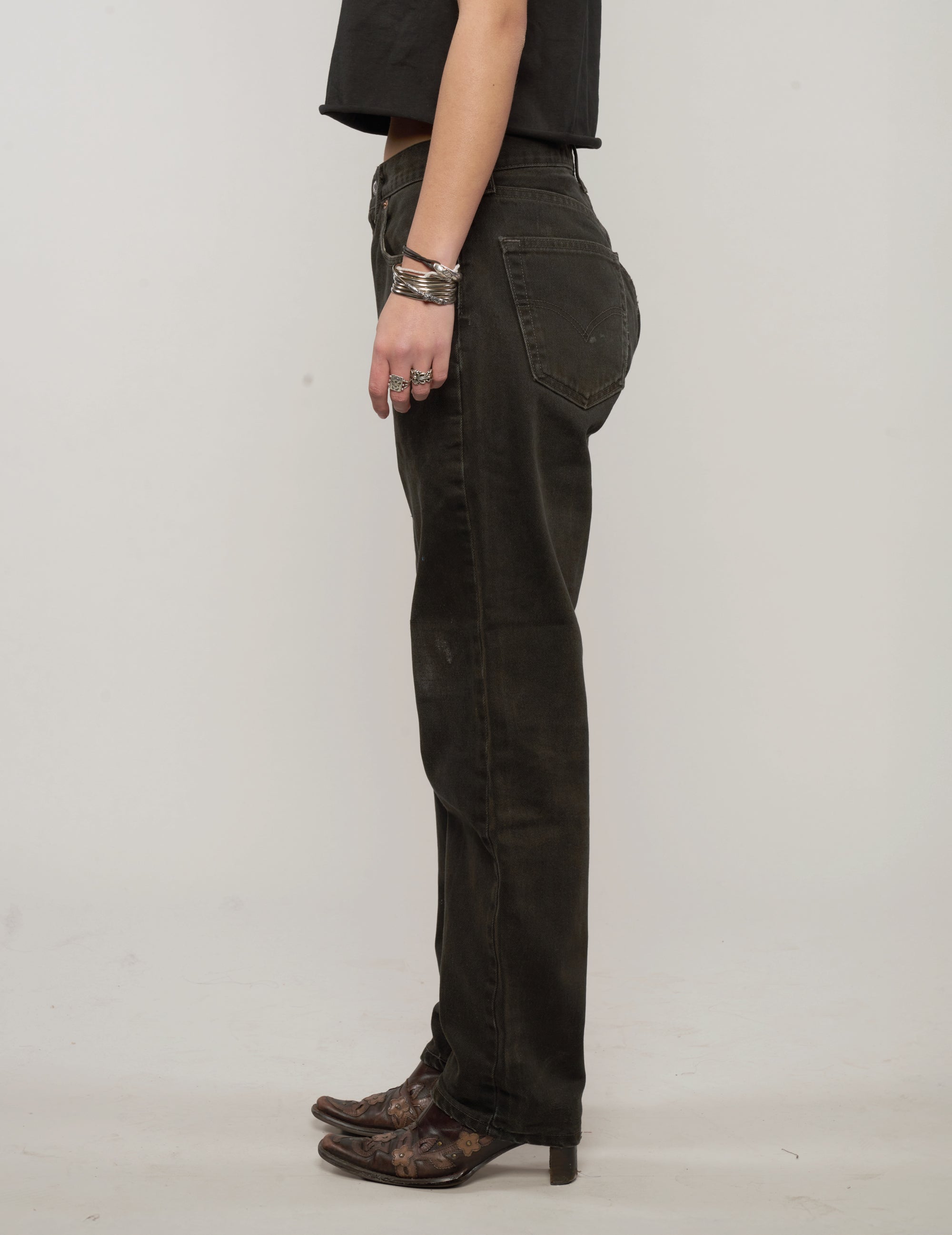 Laser Printed ST Jeans