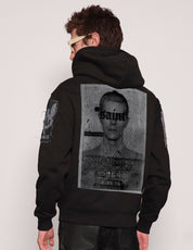 ST Multipatch Zip Hoodie in Black