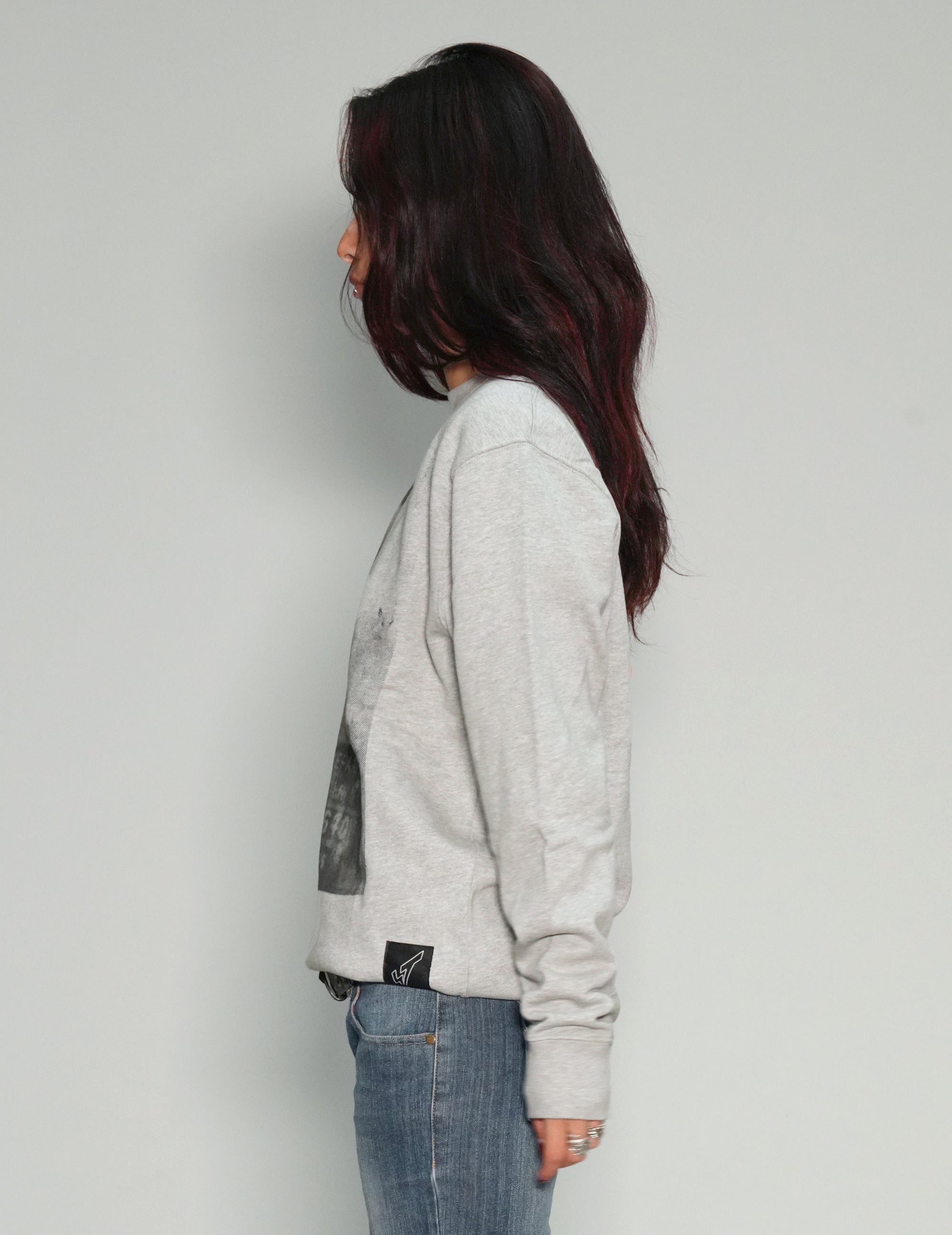 'Saint' Sweatshirt in Grey