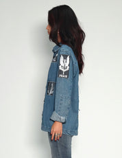 Denim Patched Shirt