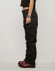 Cargo Trousers in Black