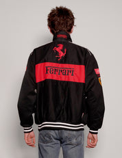 Black Ferrari Racing Jacket