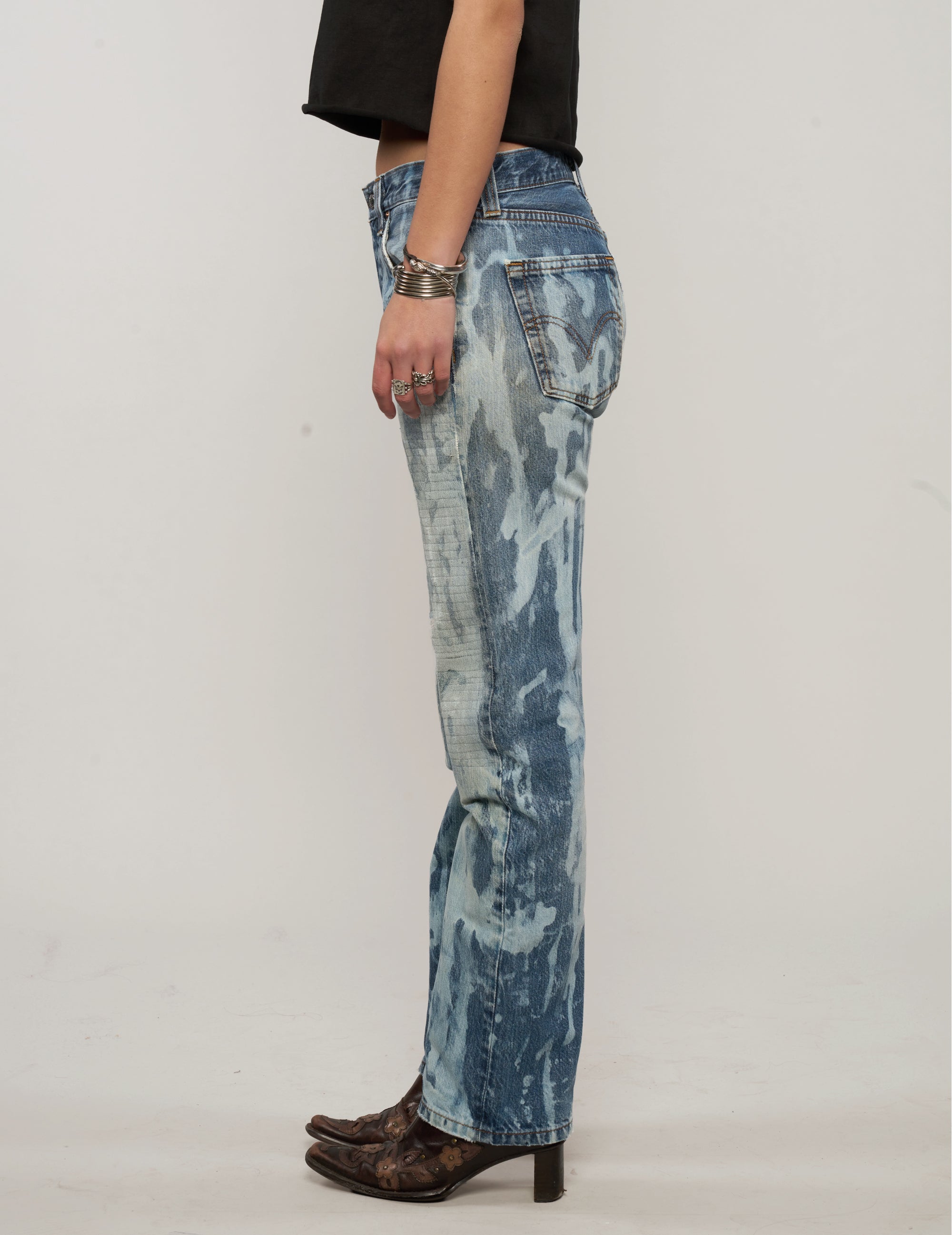 Bleached Vintage Jeans