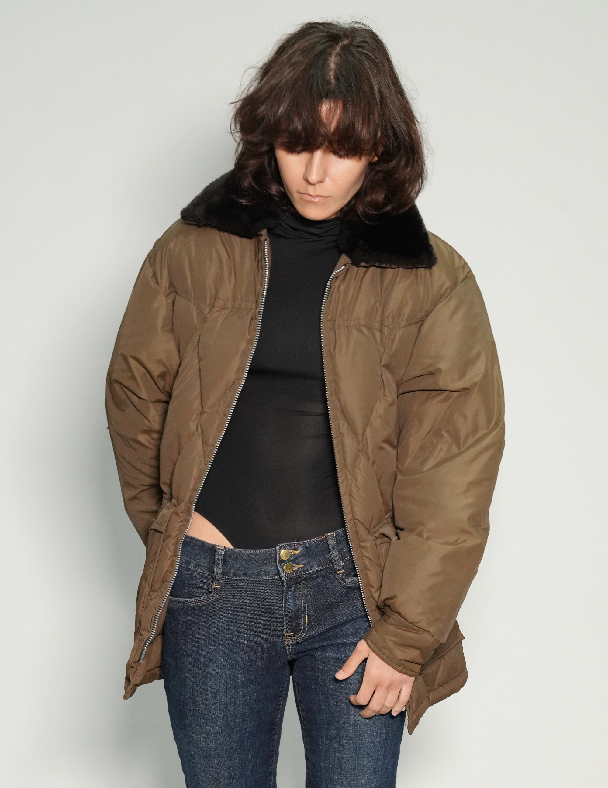 Fur Collar Puffer Jacket