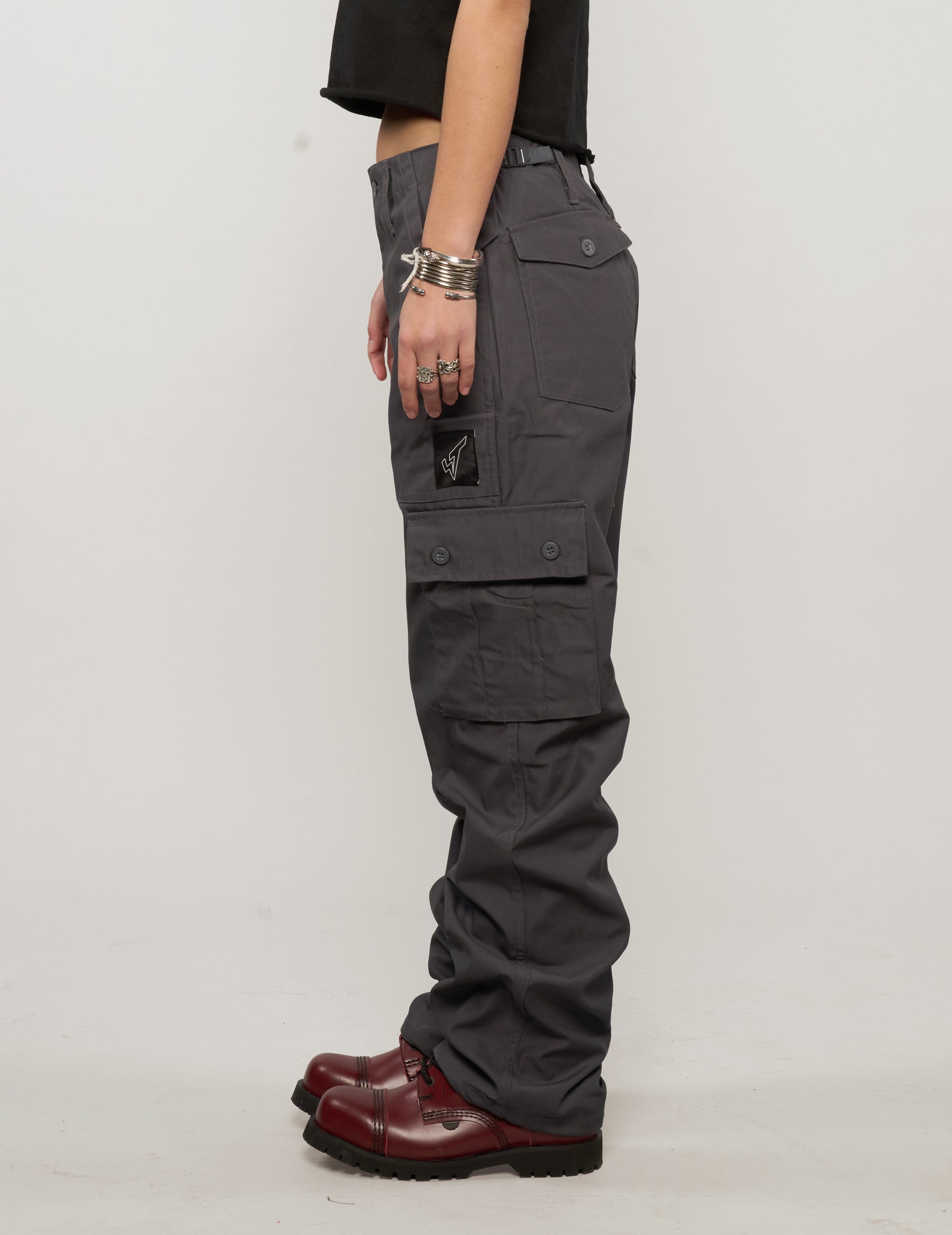 Cargo Trousers in Grey