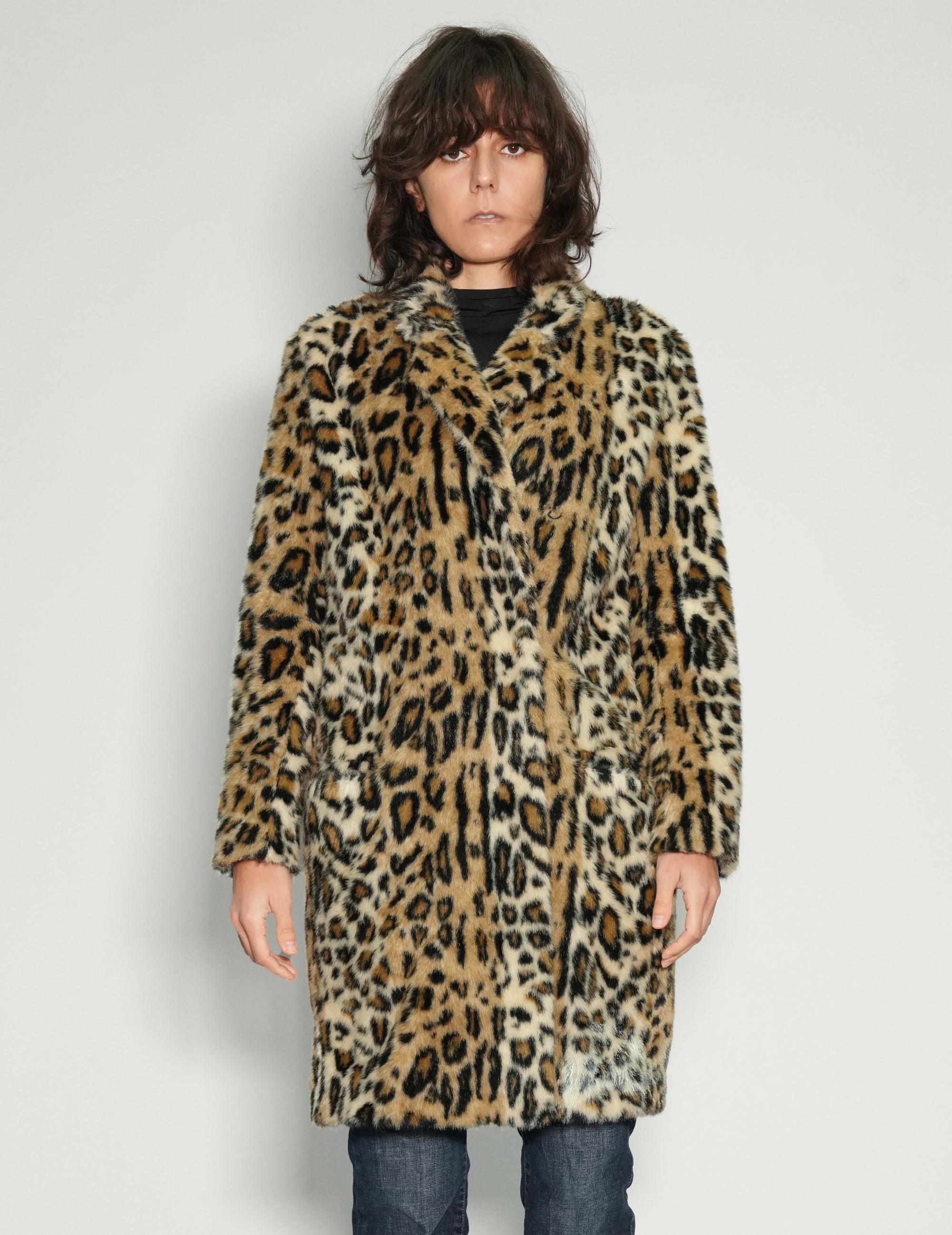 Cheetah Print Coat