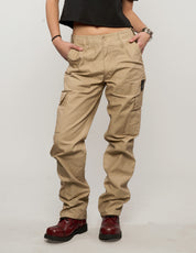Cargo Trousers in Tan