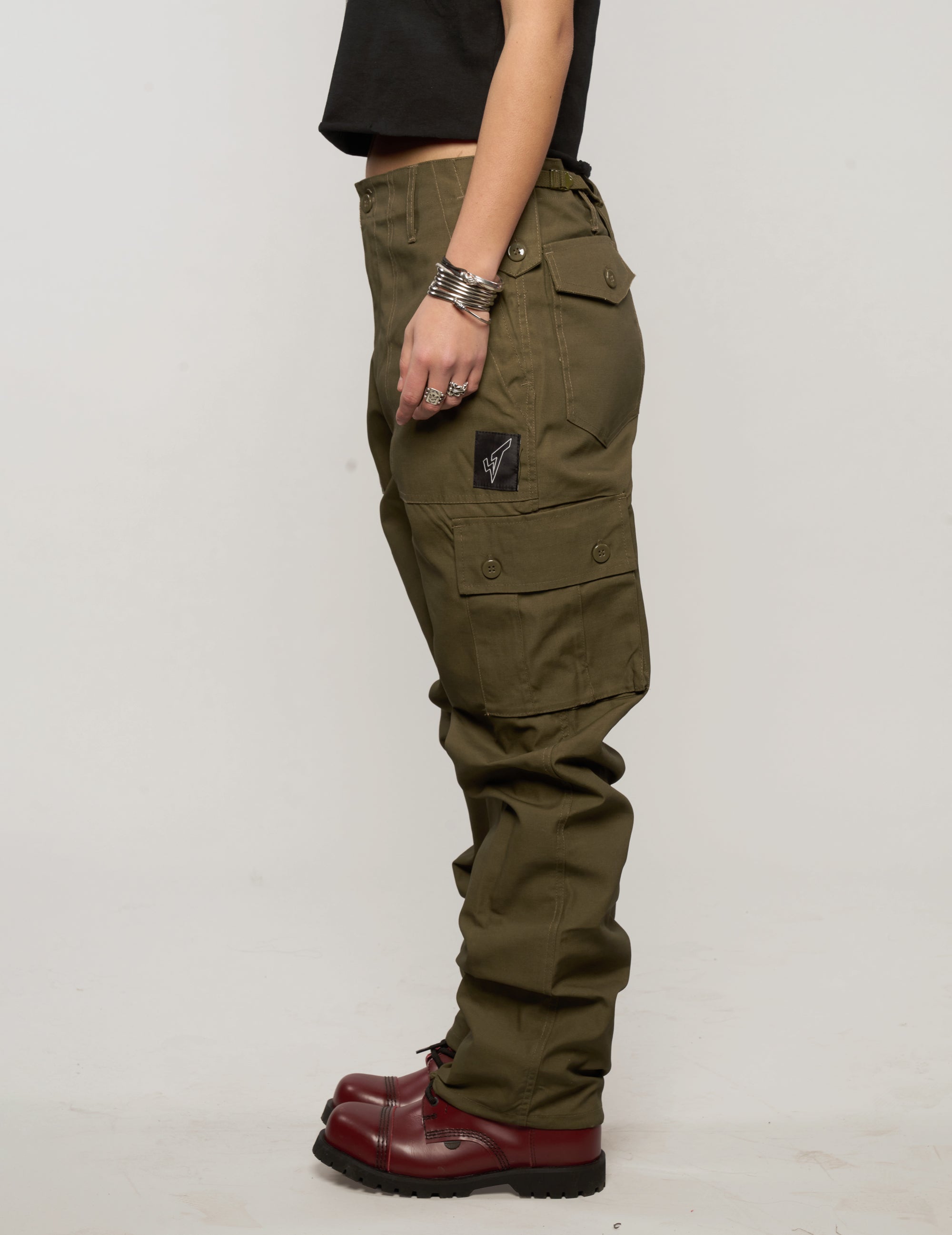 Cargo Trousers in Khaki