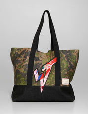 ST Holdall Bag - Cotton/Vulcanised Rubber Camo Print