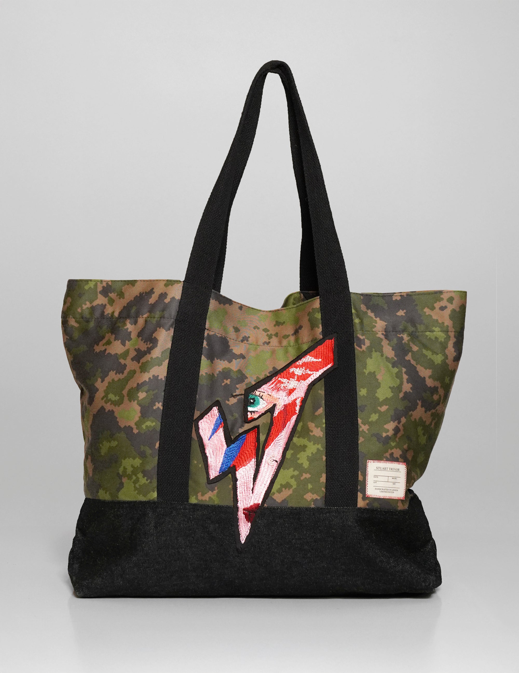 ST Holdall Bag - Cotton/Vulcanised Rubber Camo Print