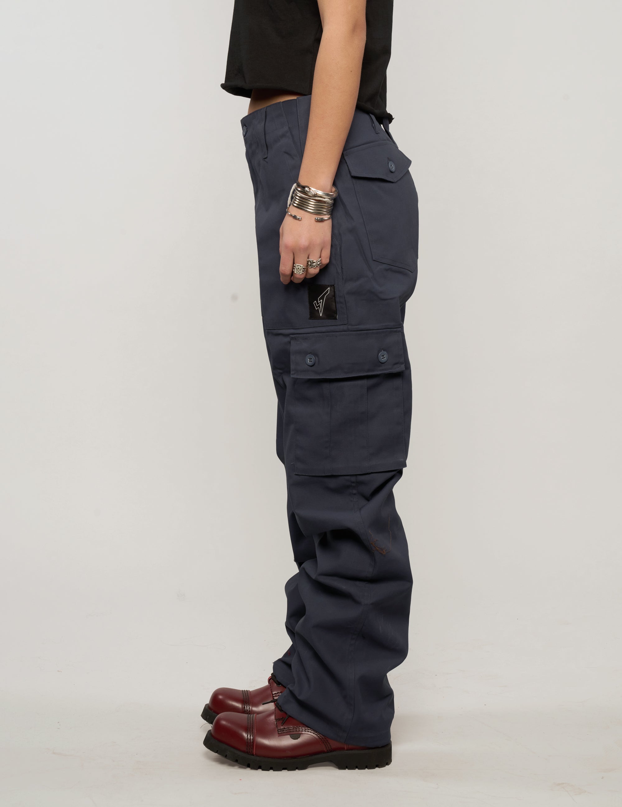 Cargo Trousers in Navy