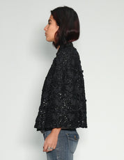Sequinned Opera Cape