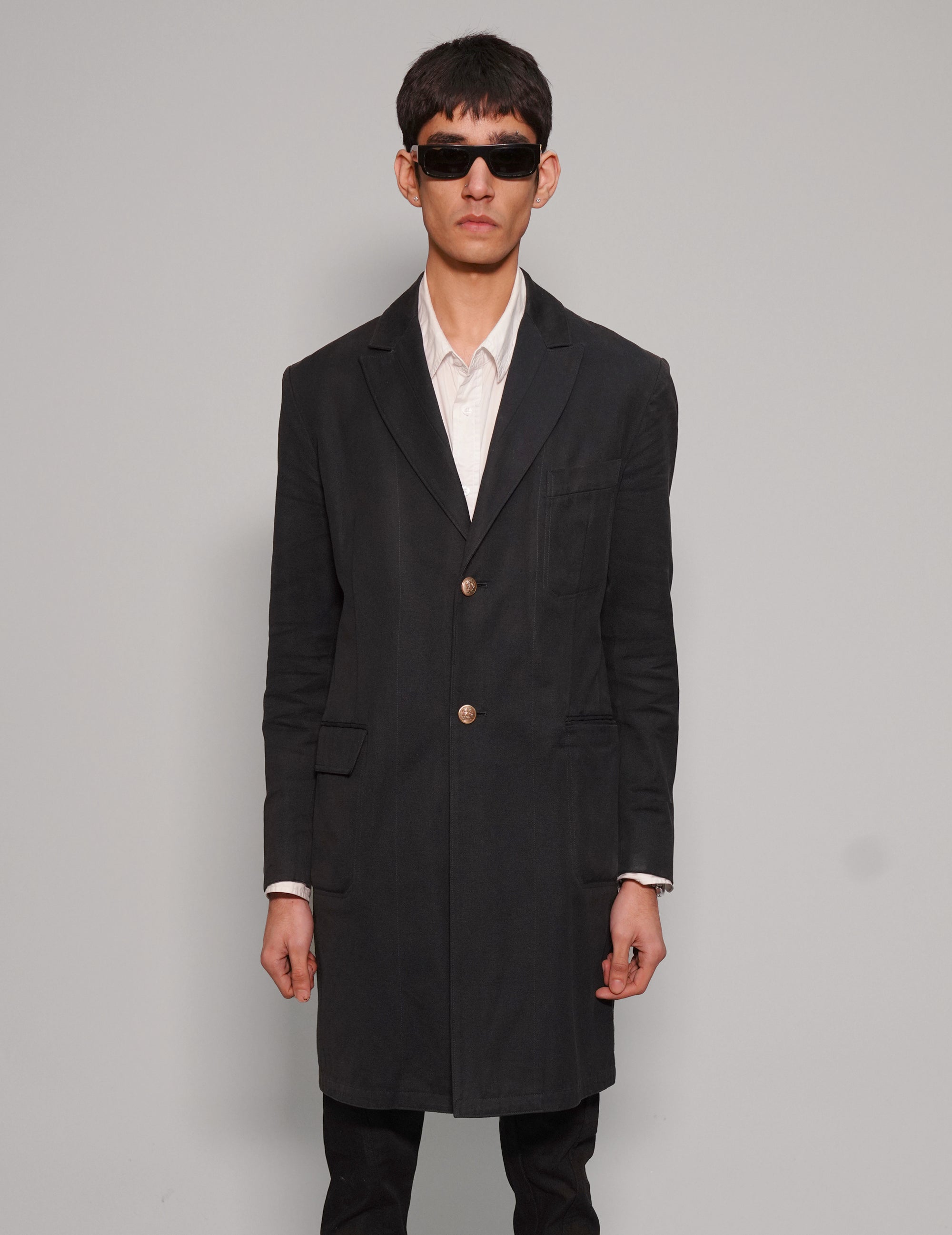 Vintage Frock Coat in Black