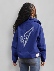 Veste Harrington classique en bleu