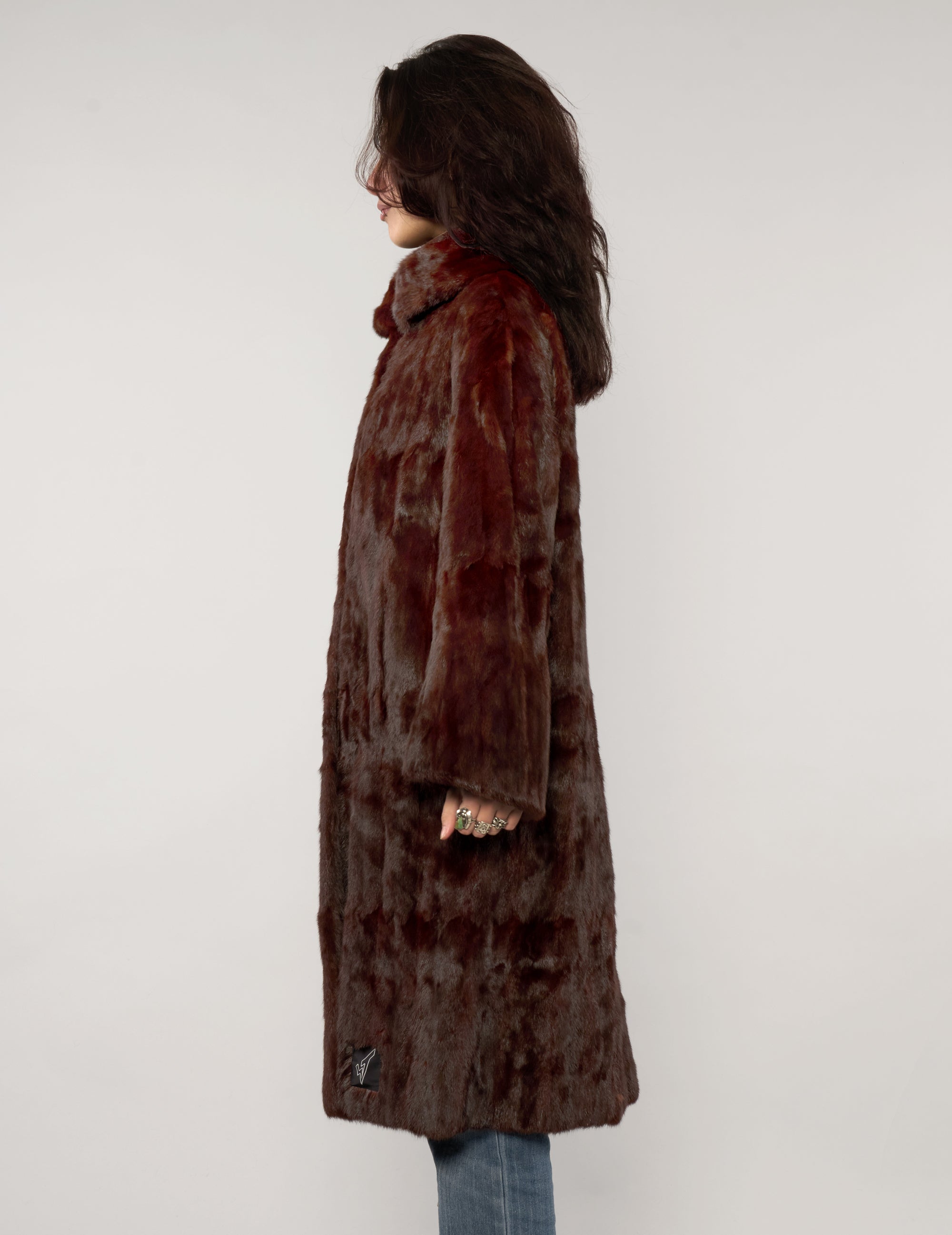 Harrods Vintage Mink Fur Coat