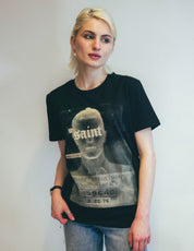 David Bowie "Saint" T-Shirt in Black