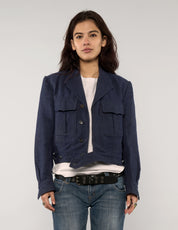 Vintage British Battledress Blouson Jacket