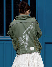 Hurricane RAF Flight Jacket in Khaki - Stuart Trevor