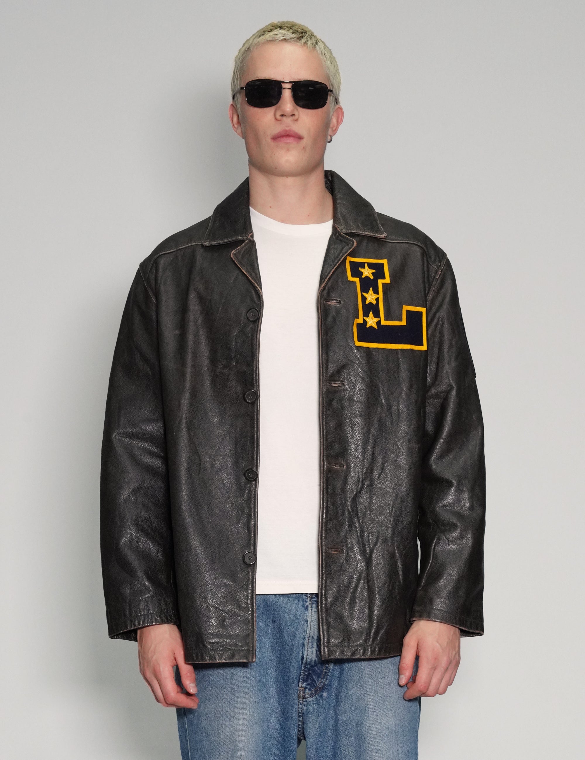 Leather L Jacket