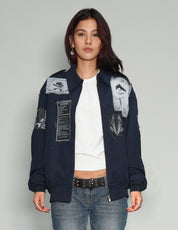 Patched RAF Jacket