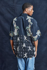 50/50 Hawaiian Shirt - Kung Fu