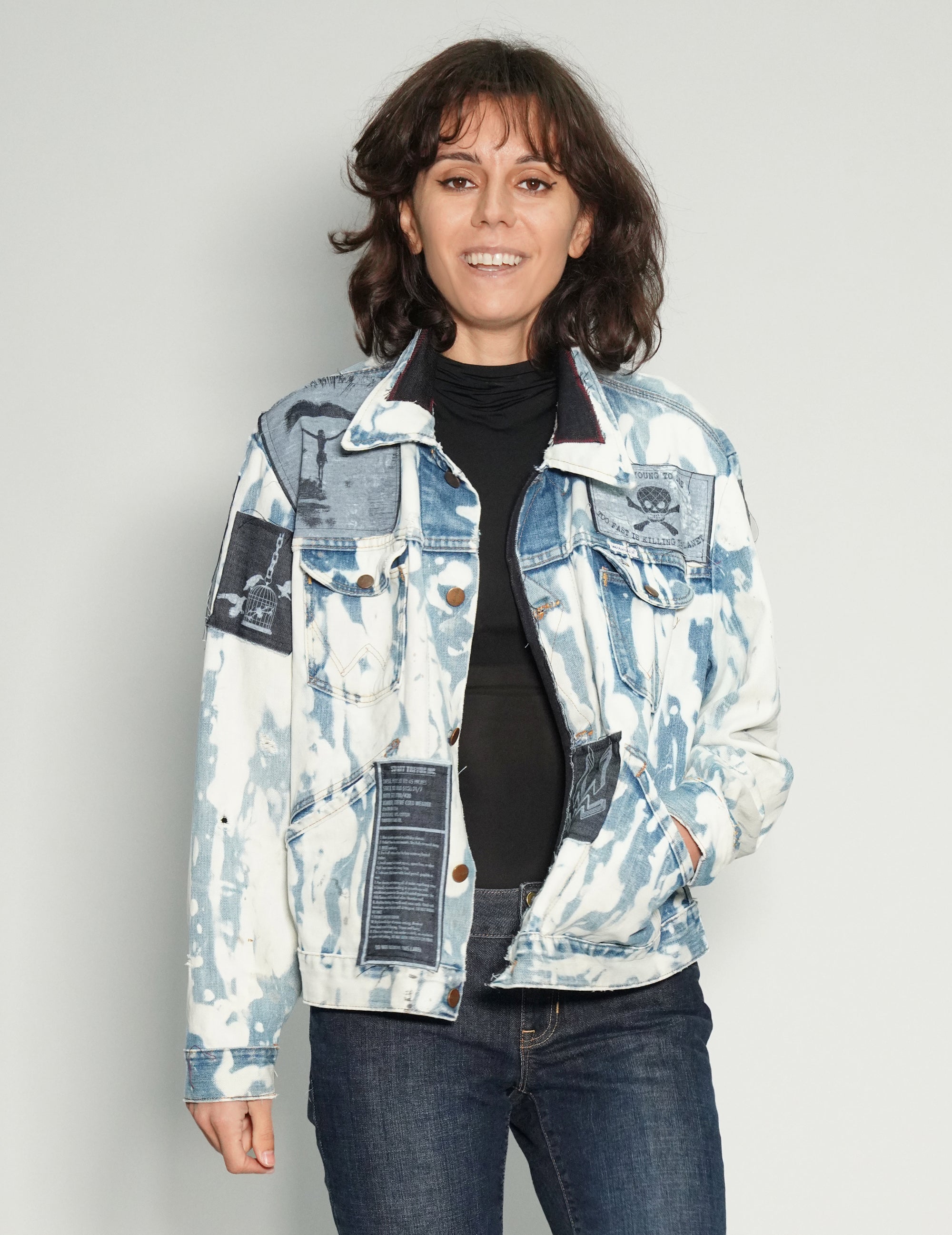 Bleached Denim Jacket