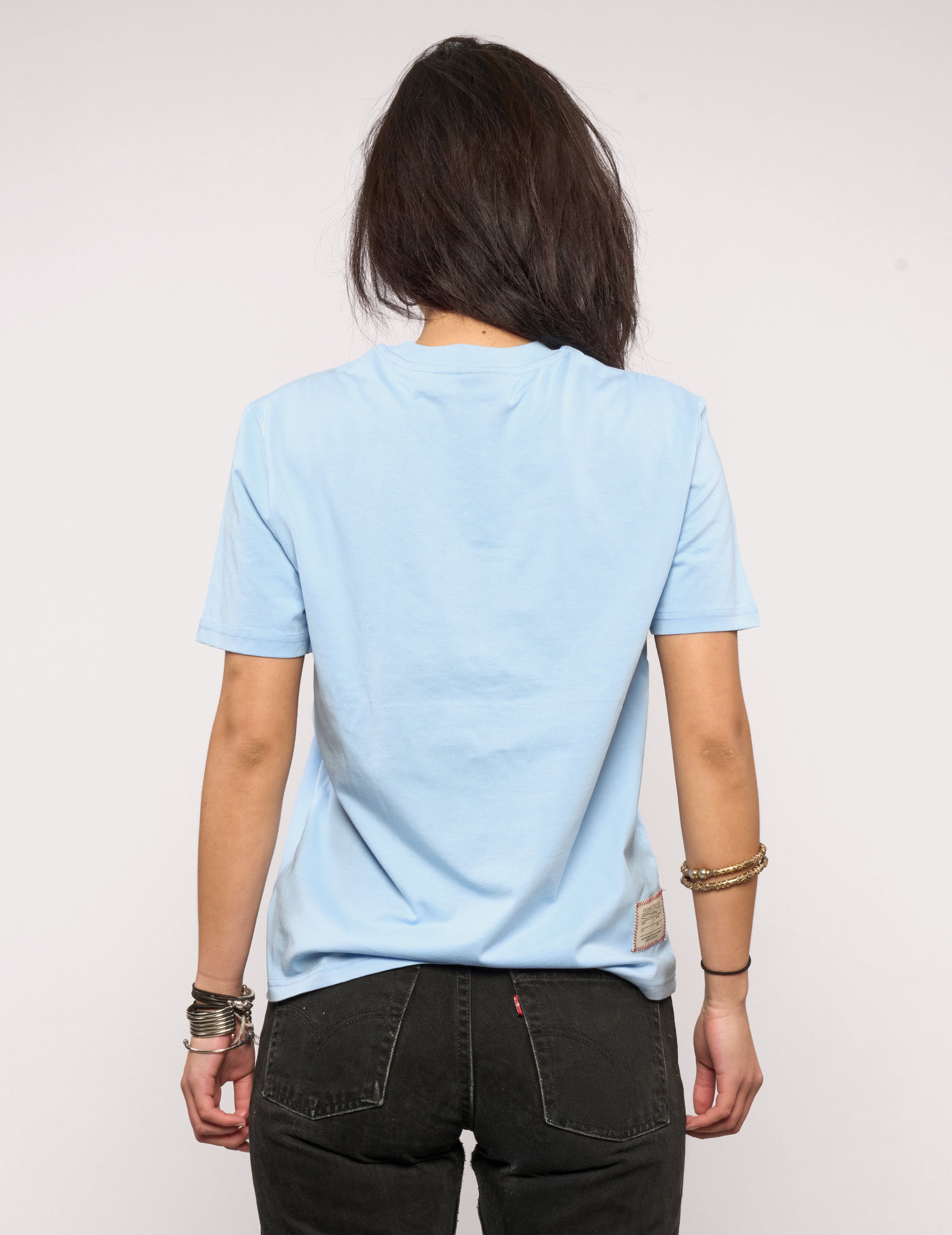 T-Shirt „Saint“ in Ecru