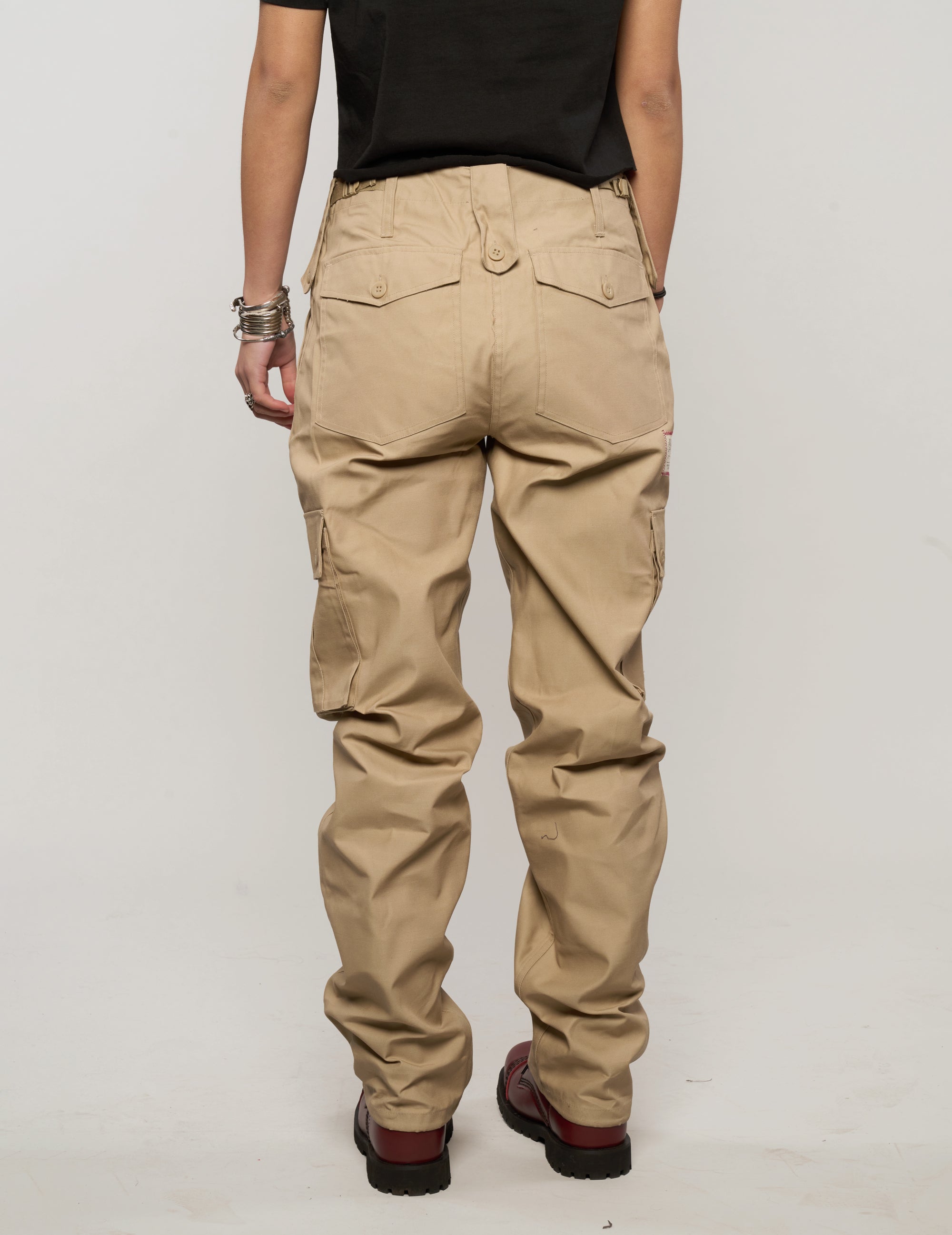Cargo Trousers in Tan