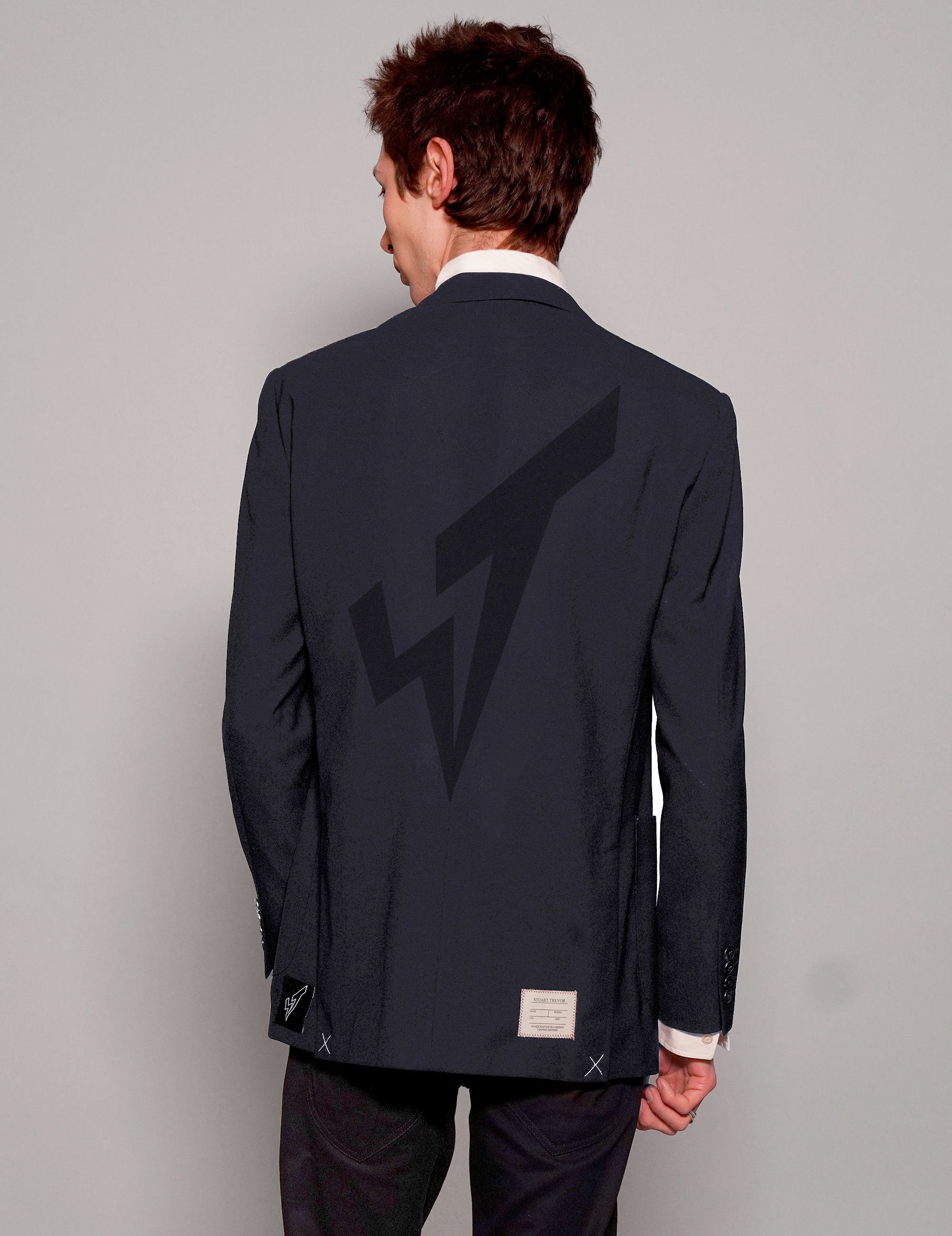 ST Vintage Soft Collar Navy Blazer