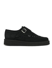 Underground Apollo Creeper Shoes in Black Suede