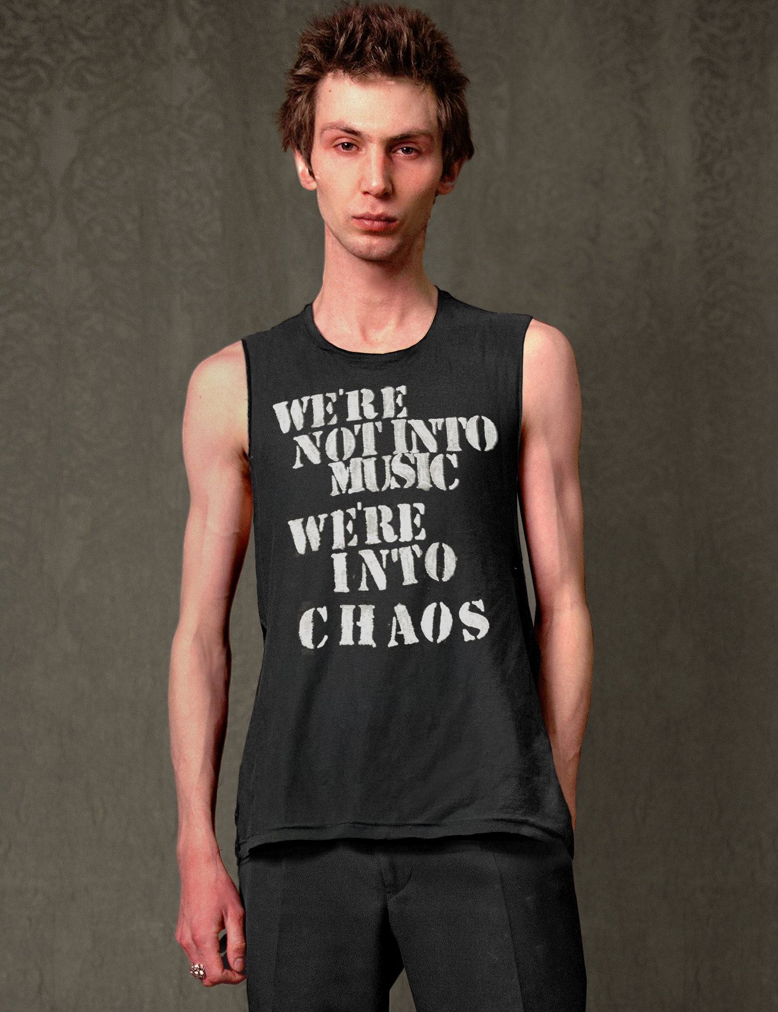 "WE'RE INTO CHAOS" Vest