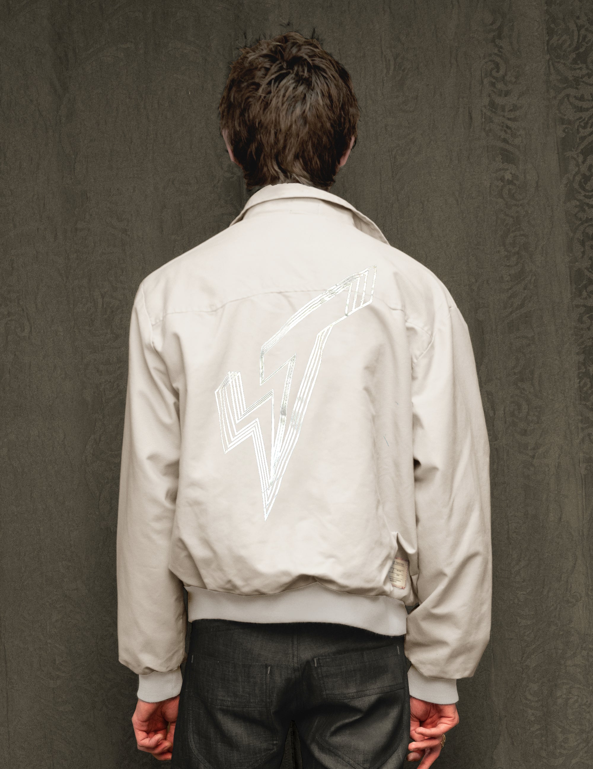 Classic Harrington Jacket in White