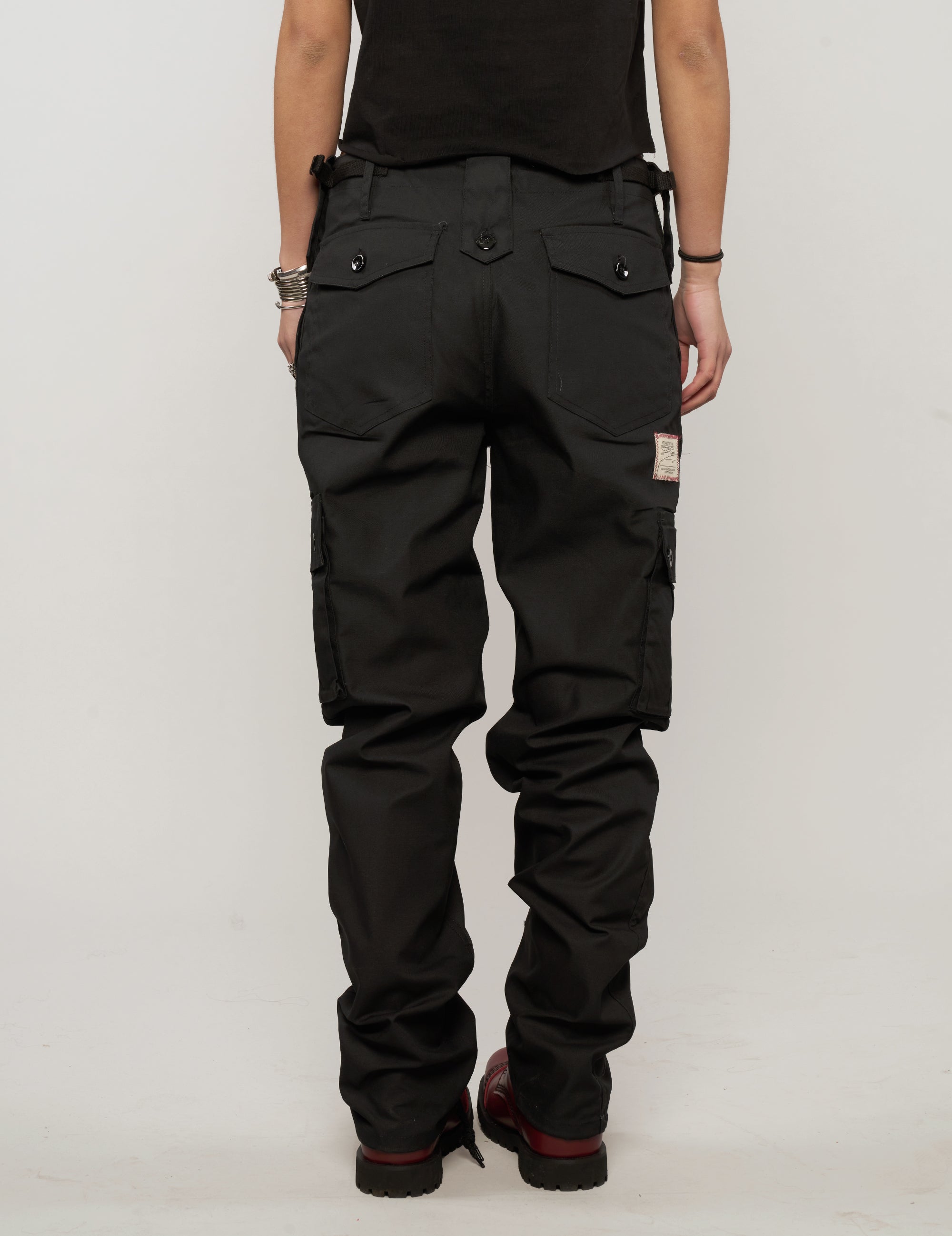 Cargo Trousers in Black