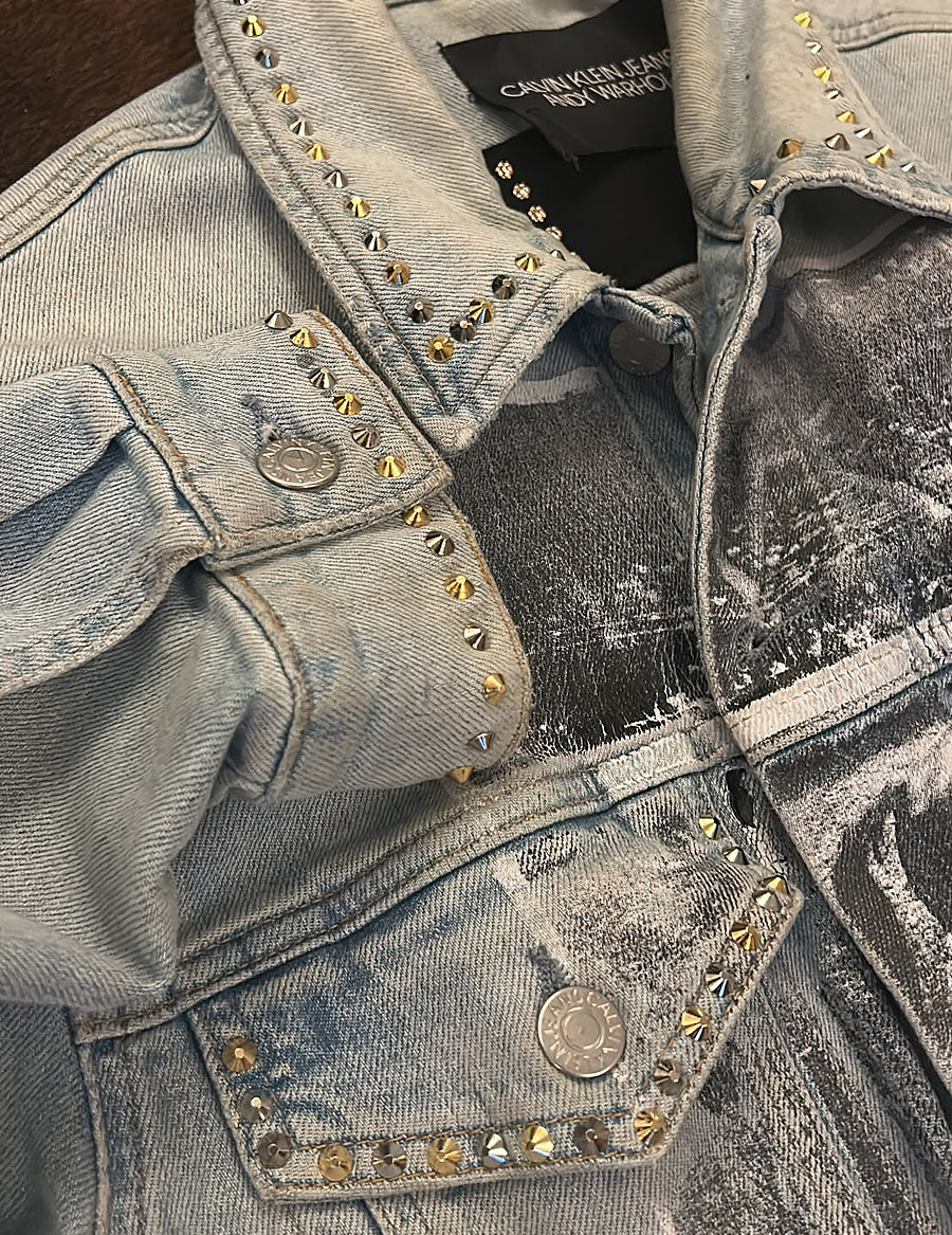 Anarchy Vintage Blue Denim Jacket