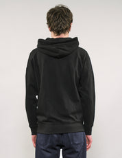 ST Zipped Hoodie in Black