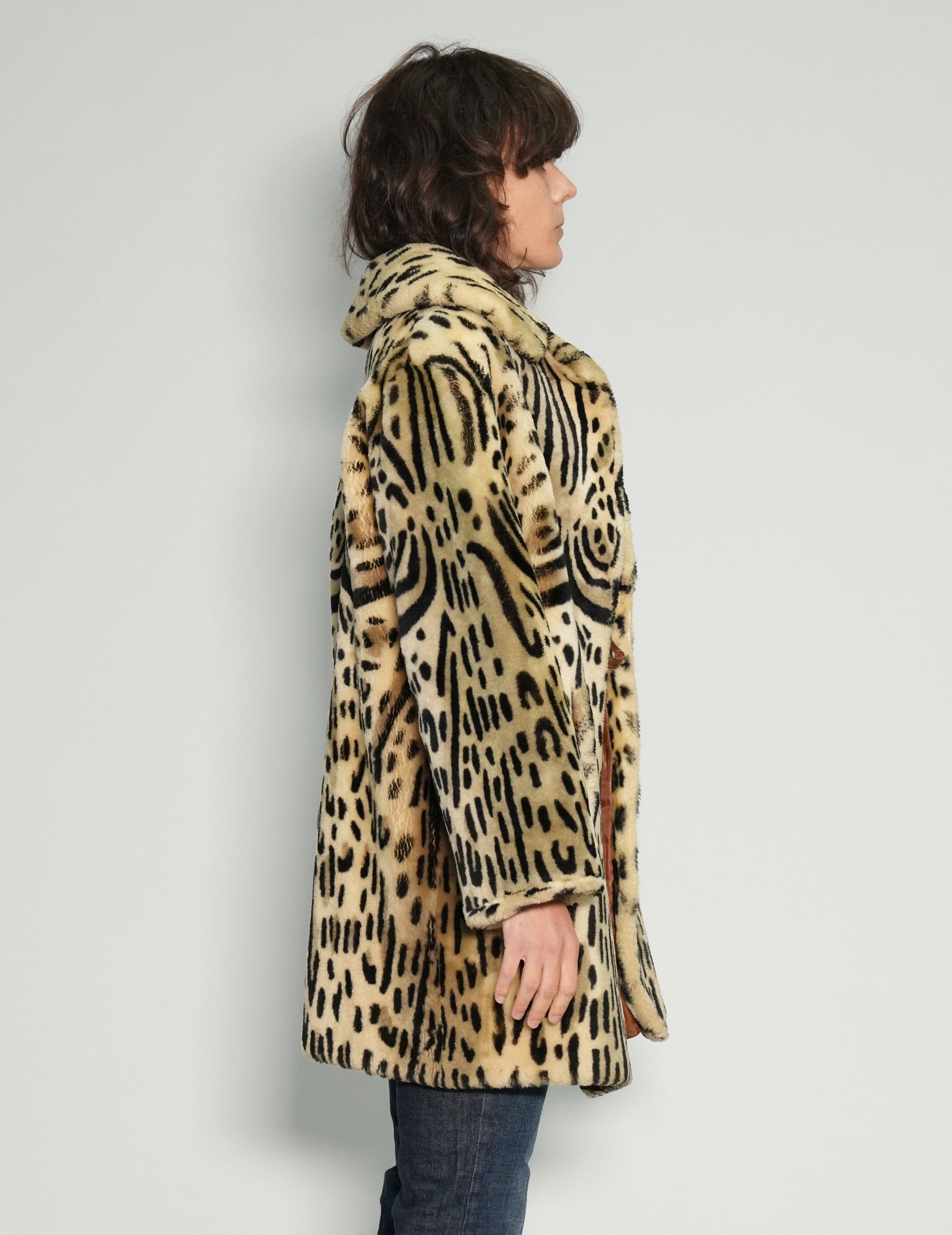 Leopard Print Coat