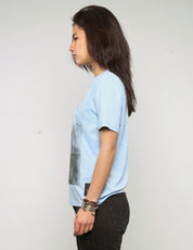 'Saint' T-Shirt in Blue