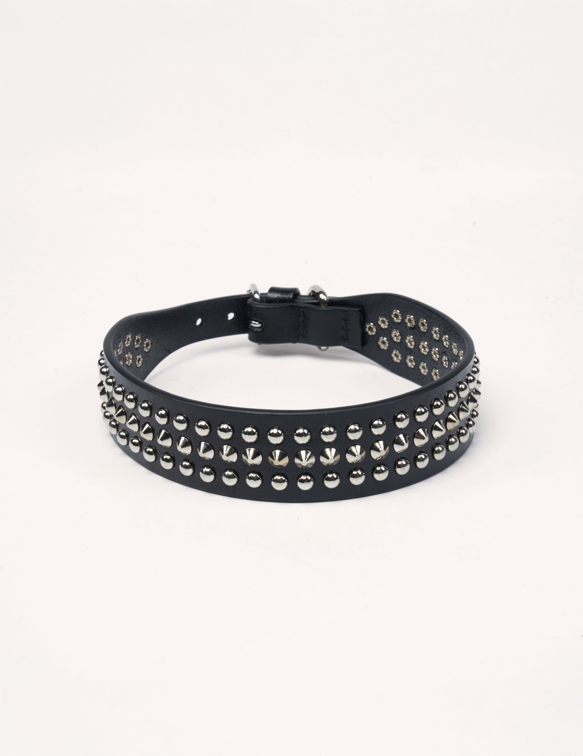 Studded Leather Dog Collar