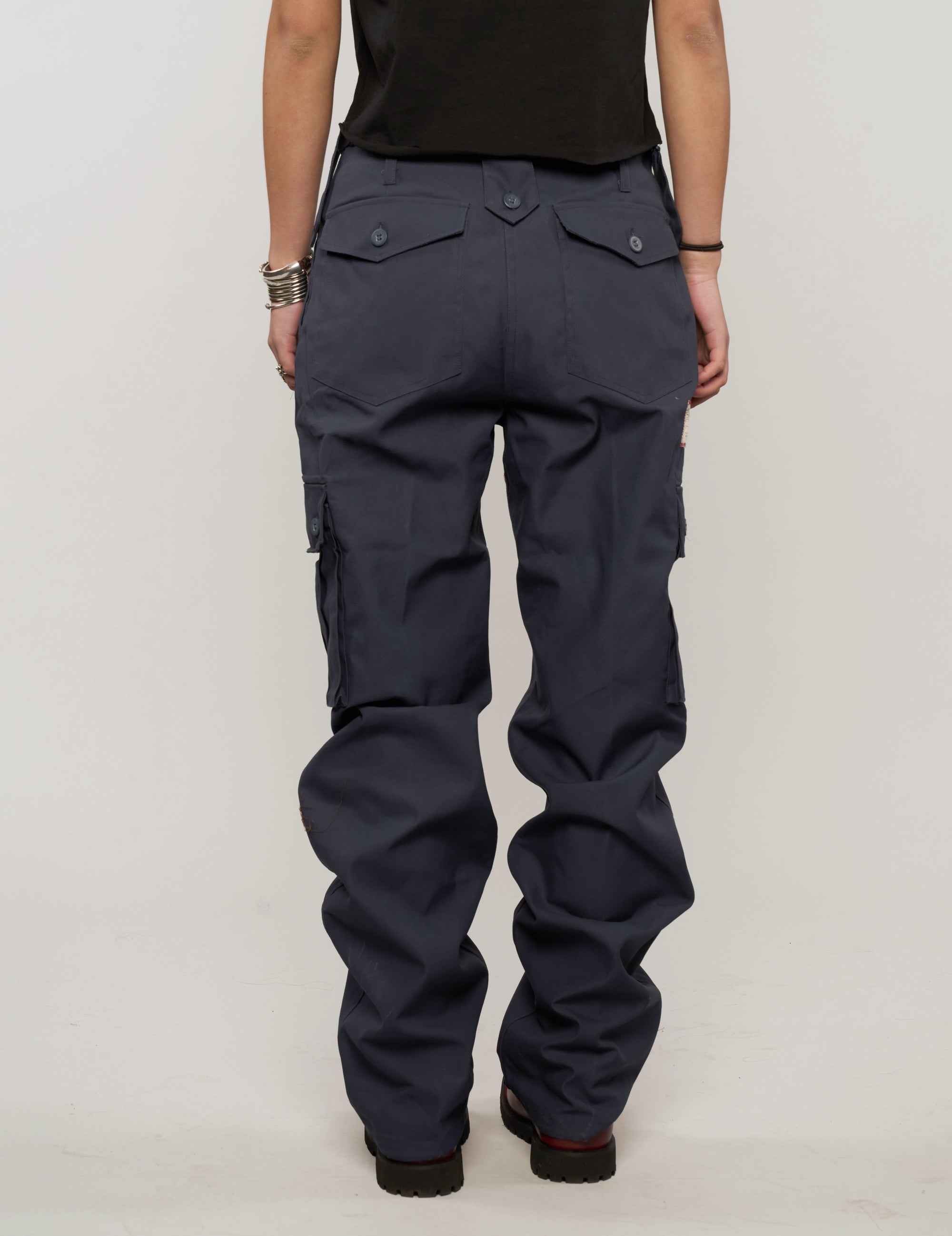 Cargo Trousers in Navy