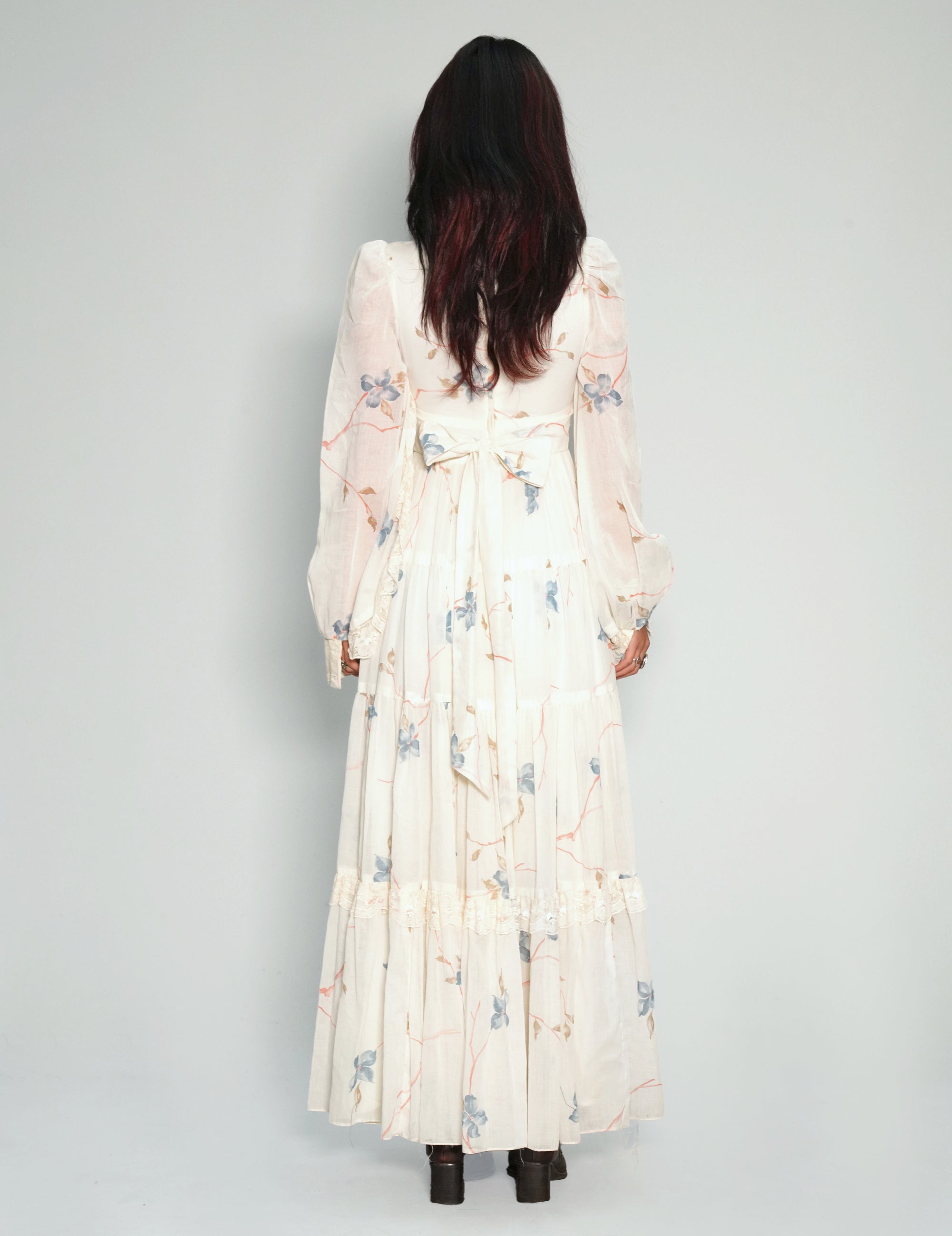 Women's Vintage Floral Maxi Dress | Stuart Trevor 