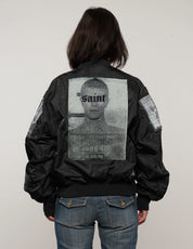 MA-1 Leichte Patched Bomberjacke in Navy