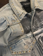 Anarchy Denim Jacket - Vintage Levi’s Two-Tone Denim Jacket