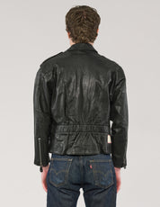 Vintage Leather Biker Jacket