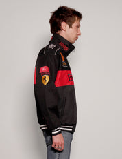 Black Ferrari Racing Jacket